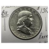 1948-D Franklin Silver Half Dollar *RARE DATE*