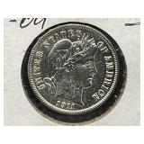1911-S Barber Dime