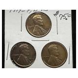 1919-P, D, S Penny Set