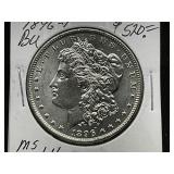 1896-P Morgan Silver Dollar