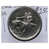 1925 Stone Mt. Comm. Silver Half Dollar
