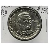 1951 Booker T. Washington Silver Comm Half Dollar