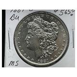 1881-O Morgan Silver Dollar