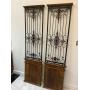 2 Tall Rustic Architectural Wall Panels