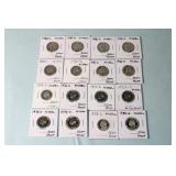 16 Deep Cameo Proof Nickels