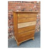 Antique Chest w/ 6 graduating door Souther Pine