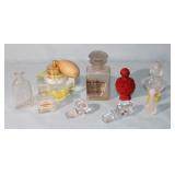 Collection of Vintage Perfume/Glass Bottles