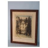 Antique Artwork of Town Hedley 1909