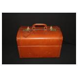 Asprey Vintage Leather Train Travel Suitcase 18ï¿½