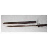 WWI 1907 Bayonet w/ saber, overall length 22"