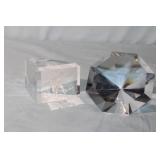 Steuben & Tiffany & Co. Crystal Paperweights
