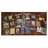 Large Group of Autograph Football & Baseball