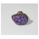 925 Sterling Native American Designer Singed