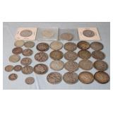A Very Nice Silver Coin Lot: 11 Walking Libertys,