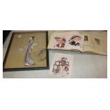 Japanese Silk Screen Art & Art Book