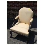 Antique Arm Chair w/ hoof feet