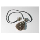 Designer Deb Guyot Rock Crystal, Sterling