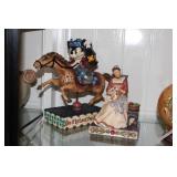 2 Jim Shore Figurines; Walt Disney Mickey
