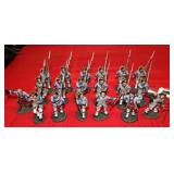 Lot Of Hand Painted Lead Soliders