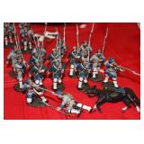 Lot Of Hand Painted Lead Soliders