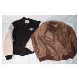 Hard Rock Cafe Leather Jacket size L and