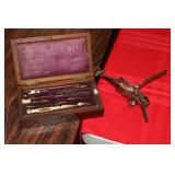 Drafting Set, Vintage Japanese Lighter