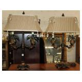 2 Pineapple Lamps