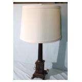 Bronze style Column Lamp