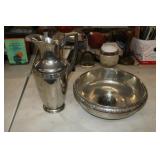 Silverplate Wash Pitcher/ Bowl (WMF)