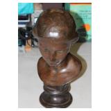 Head Bust (Women) clay with bronze finish