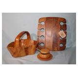Ironwood, Manzoni Picter, Wood bowl decorative