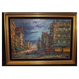 Arnoldus Oldenhave (1905 - 1997) Oil On Canvas
