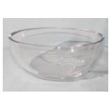 Orrefors Crystal Bowl w/ nude maiden