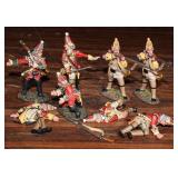 Lot Of Hand Painted Lead Soliders