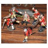 Lot Of Hand Painted Lead Soliders