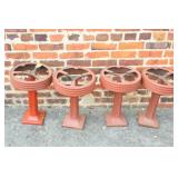 Vintage Swivel Sundries Short Bar Stools