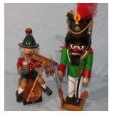 2 Steinbach (Nutcracker & Musical Box) German