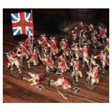 Lot Of Hand Painted Lead Soliders