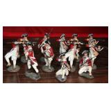 Lot Of Hand Painted Lead Soliders