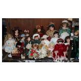 Doll lot; modern & antique german doll, boyd