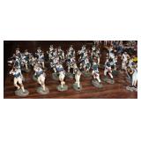 Lot Of Hand Painted Lead Soliders