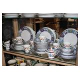 41pc Mikasa "Classic Imari" China 8 dinner,