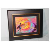 Jim Warren Original Art "Surf Up" oil on canvas