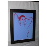 Aelhra signed & numbered lithograph 23" x 29"
