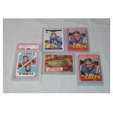 Johny Unitas Topps Cards & Mickey Mantle