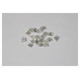 Loose Parcel of princess cut Diamonds well matched