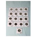 17 Deep Cameo Proof Quarters