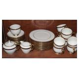 Approx 30pcs Lenox china "Monroe" Pattern