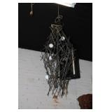 38" Long Metal Light Fixture