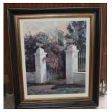 Open Gate Framed Print